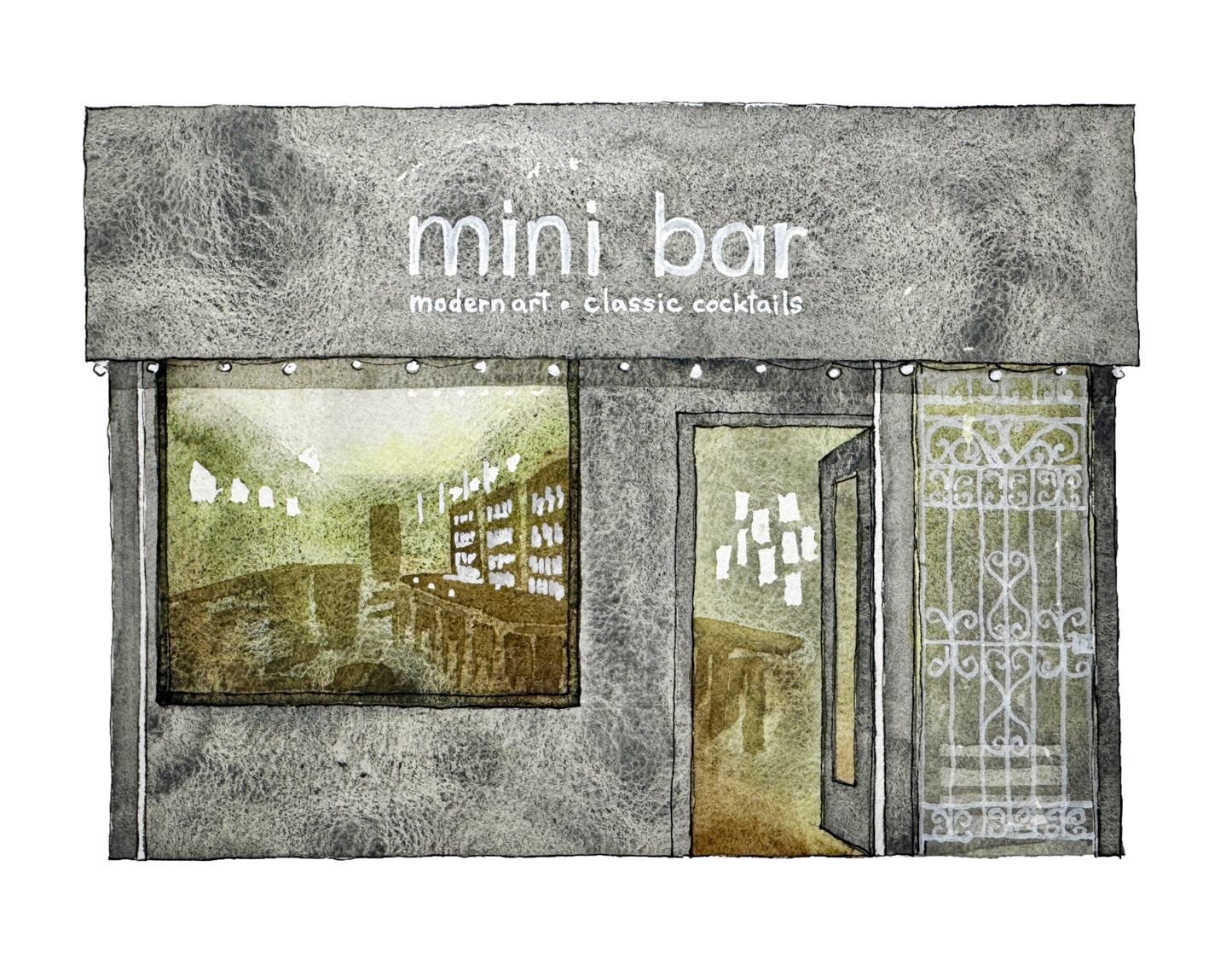 "Mini Bar'" by Millie Kwong