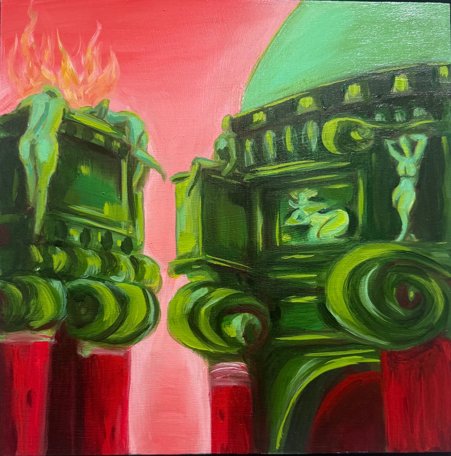 "Palace of Fine Arts Restless Weepers" by Selina Lee