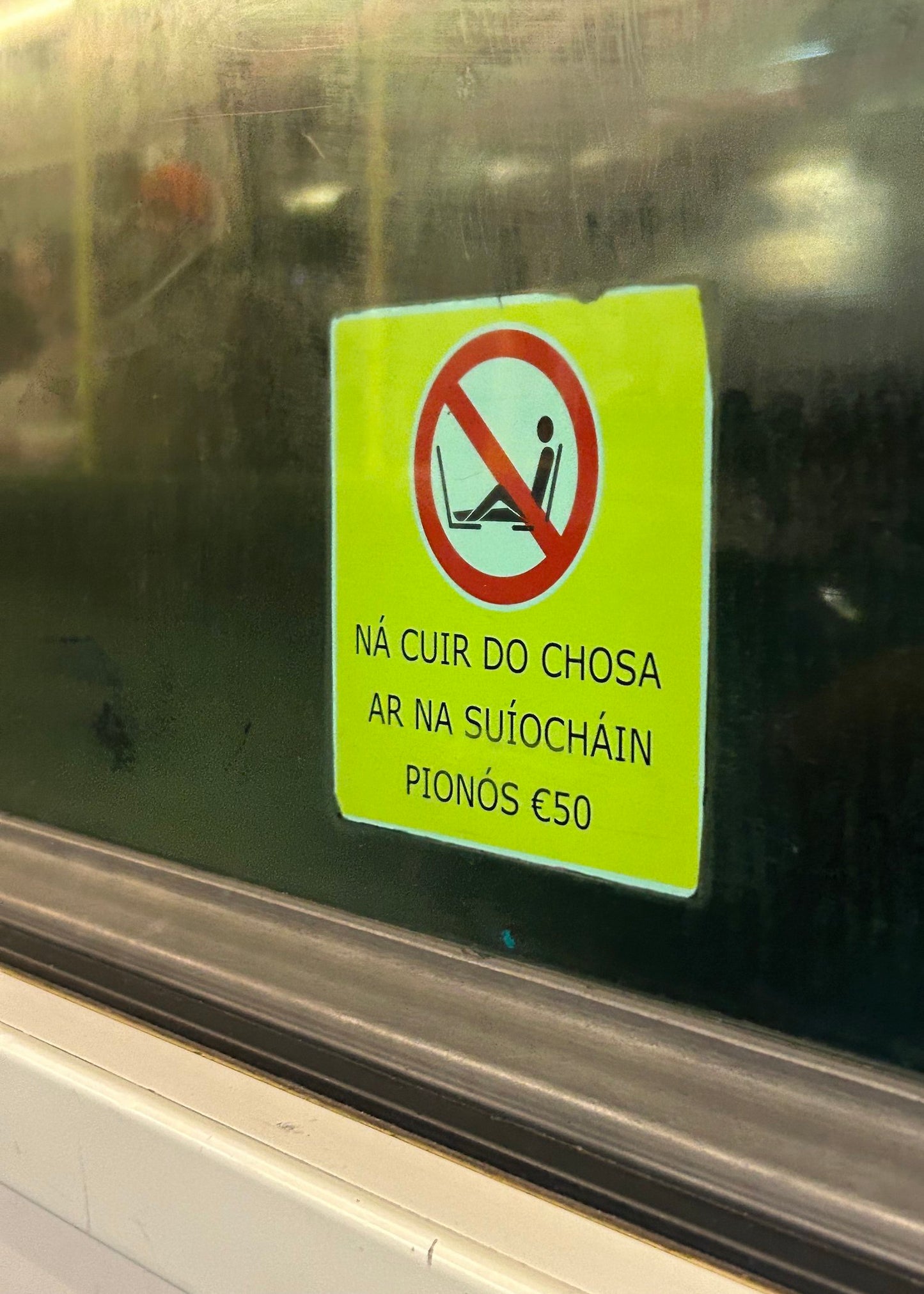 "Tram Sign, Dublin, Ireland" by Dan O'Connell