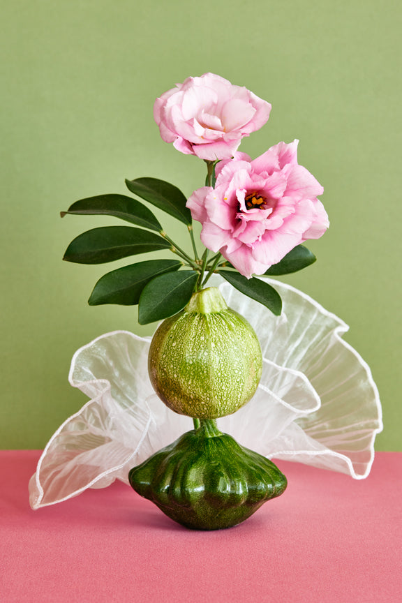 "Lisianthus and Squash" by Desirée Pfeiffer