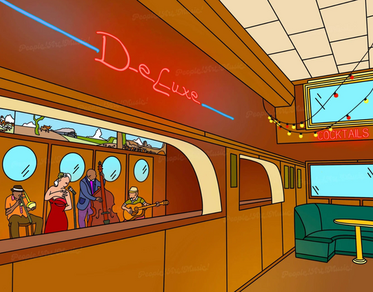 "Jazz Night at Club Deluxe" by Courtney Root