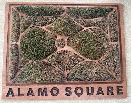 "Alamo Square Moss Park" by Sai Sanigepalli