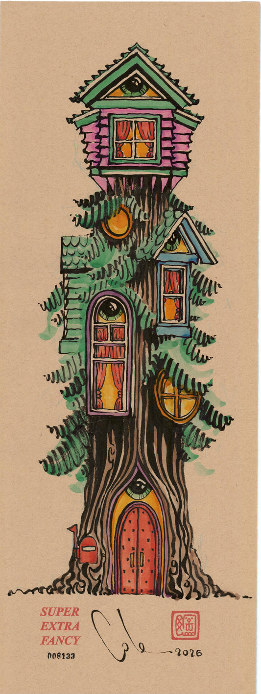 "Treehouse Drawing #8133" by Cole Skaggs