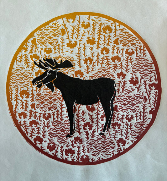 "Moose Eater of Twigs" by Sherry Suisman