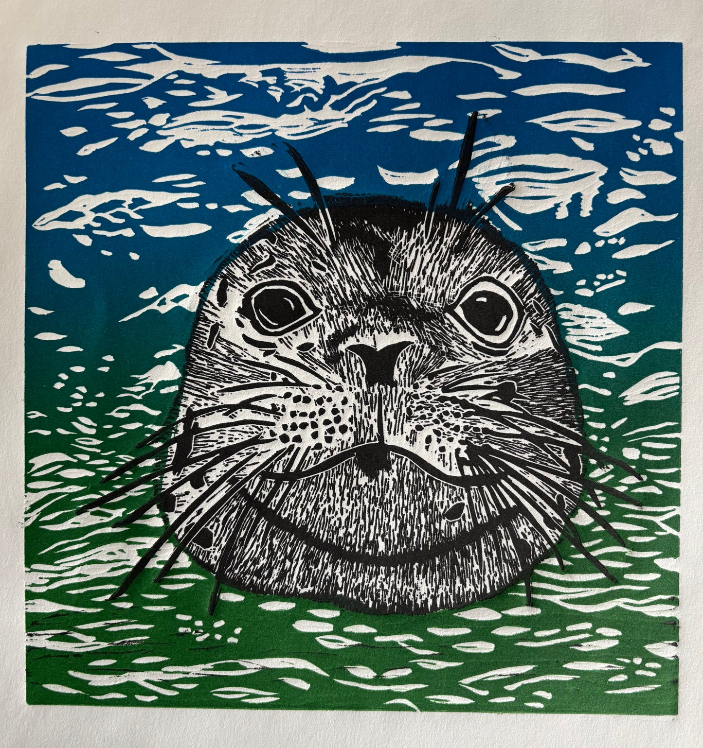 "Swimming in the Bay" by Sherry Suisman