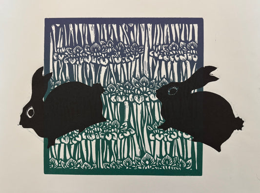 "Year of the Rabbit, #5" by Sherry Suisman