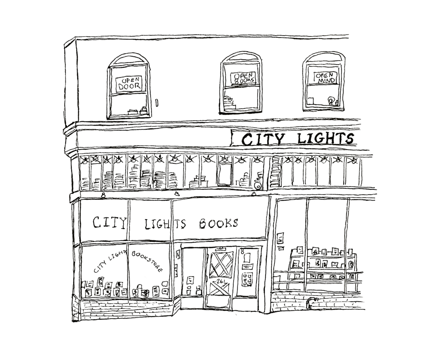 "City Lights Books" by Jaime Urborg
