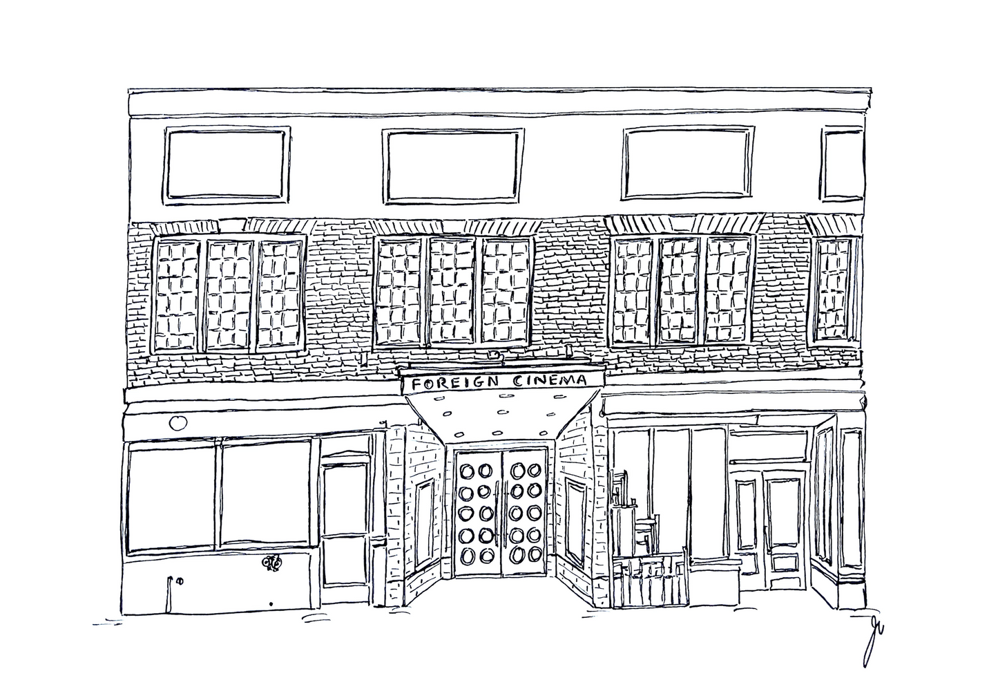 "Foreign Cinema" by Jaime Urborg