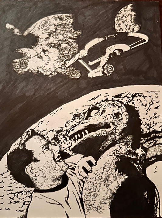 "Goth Kirk gets Lucky" by Nate Vasquez