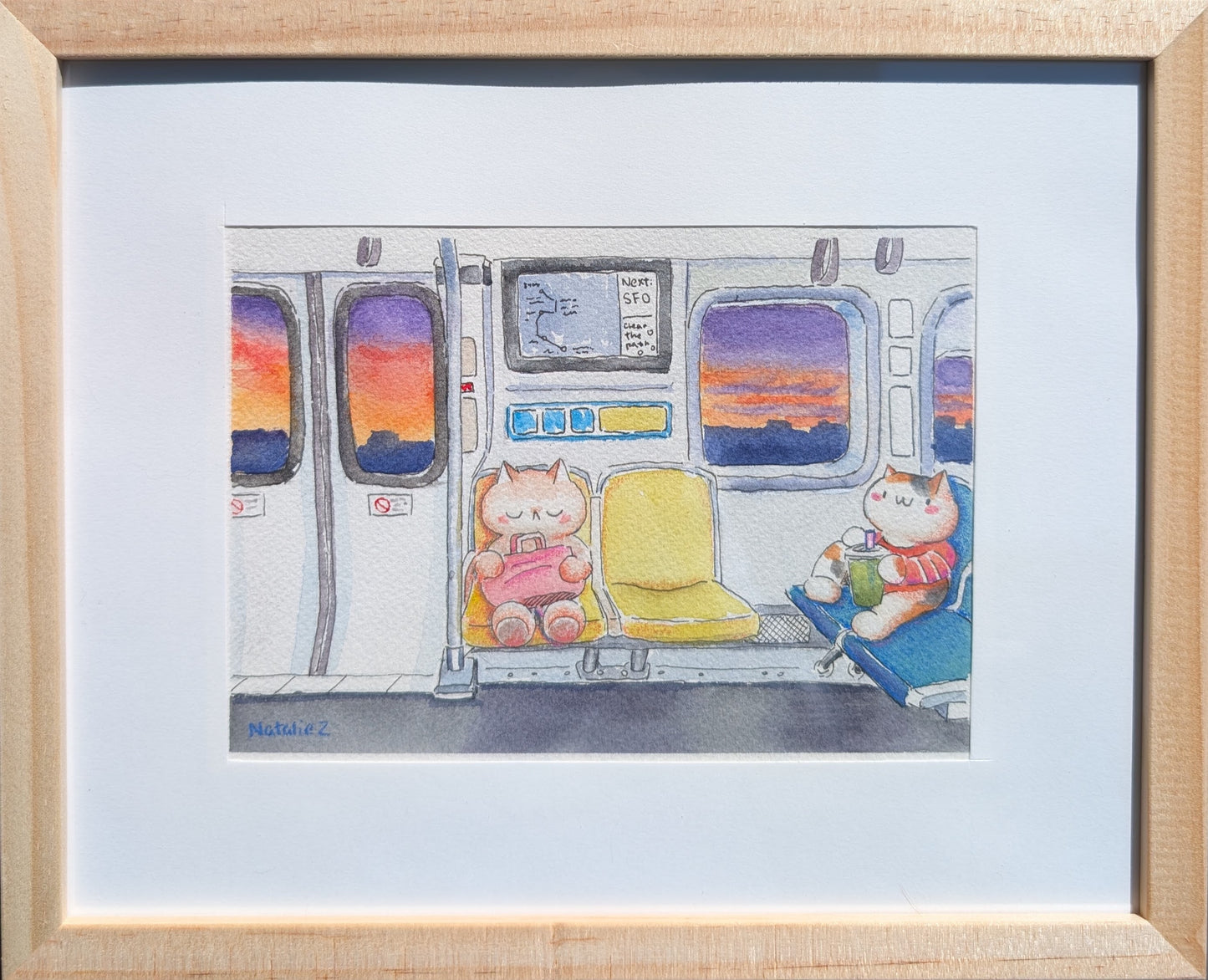 "The Commute" by Natalie Zhang
