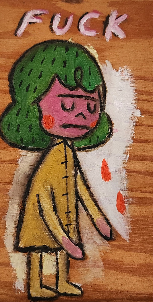 "Fuck (mini)" by girlonbus